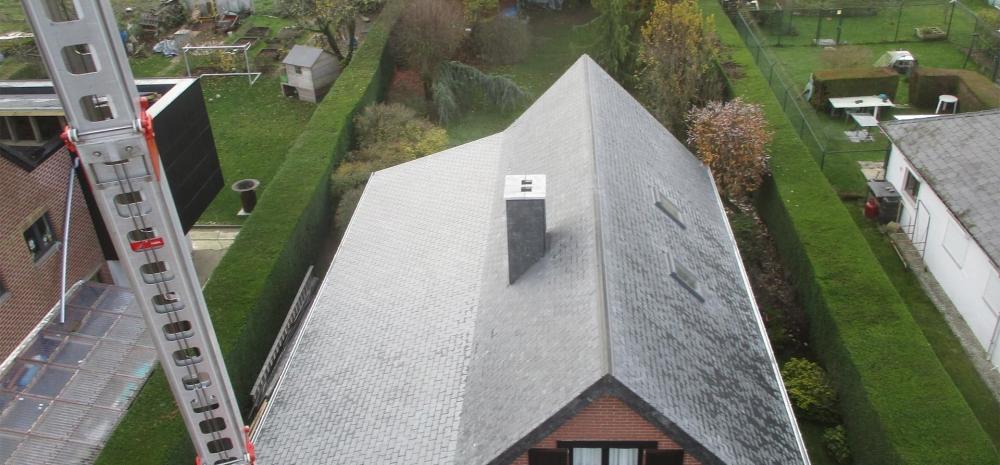 Toiture près de Fosses la ville